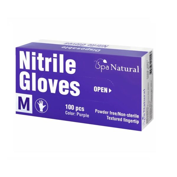 Spa Natural Nitrilne Rukavice Ljubičaste - Image 4