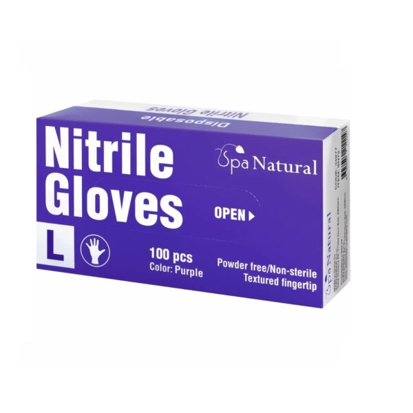 Spa Natural Nitrilne Rukavice Ljubičaste - Image 3