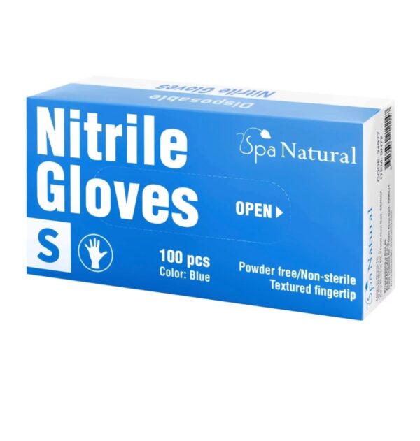 Spa Natural Nitrilne Rukavice Plave - Image 5