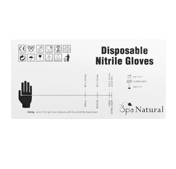 Spa Natural Nitrilne Rukavice Plave - Image 2