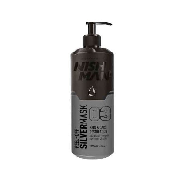 Nishman Peel Off Maska Silver