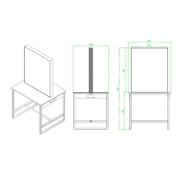 Dvostrano Radno Mesto NS8056 - Слика 4