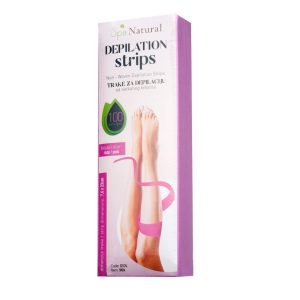 Spa Natural Trake Za Depilaciju Tamno Roze 100/1