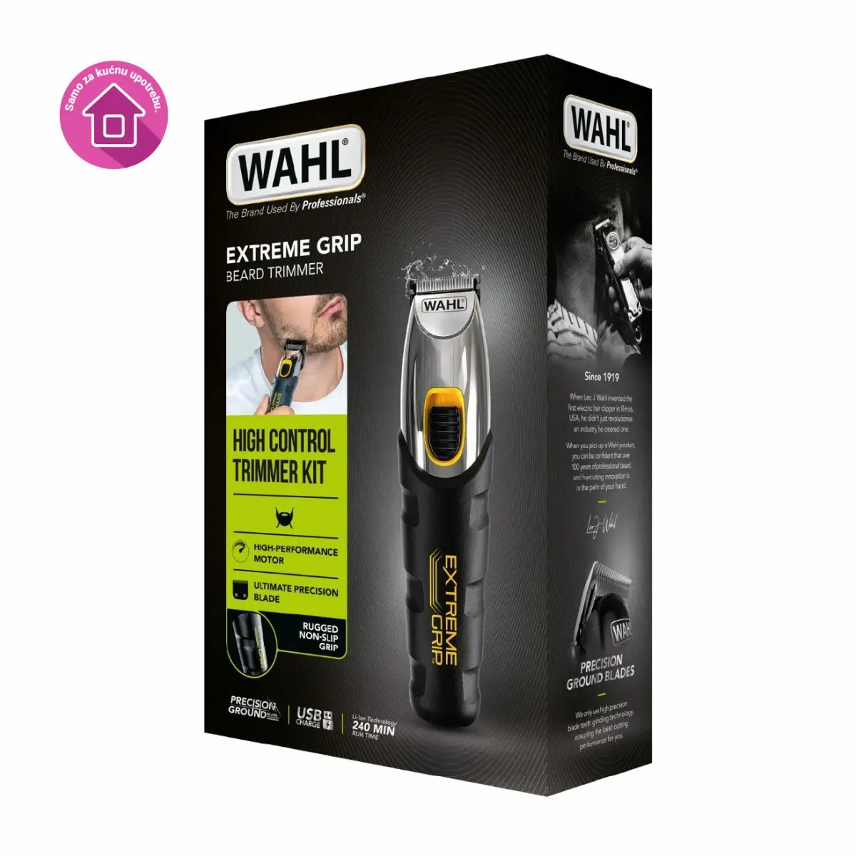 Wahl Home Mašinica/Trimer Za Bradu Cordless Extrime Grip - Slika 3